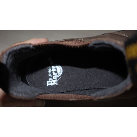 Dr. Martens Unisex Men's Sz 8 Women's Sz 9 Brown Work Hardie II Work Boots - Picture 6 of 7